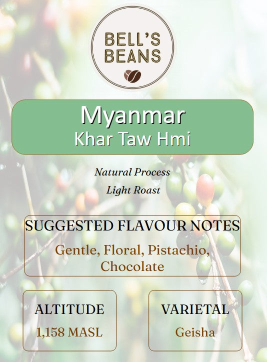Myanmar, Khar Taw Hmi, Geisha