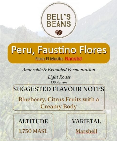 Peru, Finca El Morito, Faustino Flores. Nanolot